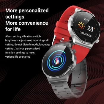 C12 Smartwatch cu Ecran Tactil Ceasuri Rata de Inima Personalizat cu Cadran ip68 Impermeabil Sporturi Pedometru Ceas Inteligent Pentru Android iOS