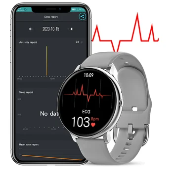 CHYCET 2021 Bărbați Ceas Inteligent Femei Smartwatch Somn Monitor de Ritm Cardiac BT Apel de Redare a Muzicii Ceasuri pentru Xiaomi, Huawei IOS