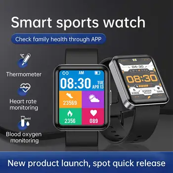 CHYCET În Stoc 2021 Globală NOUL Smartwatch Somn Heart Rate Monitor de Presiune sanguina Impermeabil Ceas Inteligent pentru Android iOS Xiaomi