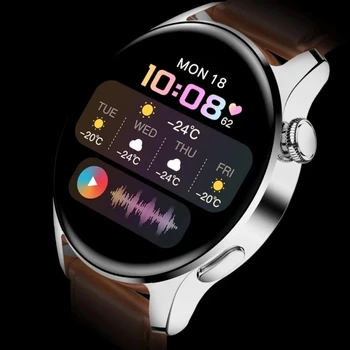 2021 Nou Pentru HUAWEI Ceas Inteligent Bărbați Impermeabil Sport Fitness Tracker Vreme Ecran de apelare Bluetooth Smartwatch Pentru Android IOS