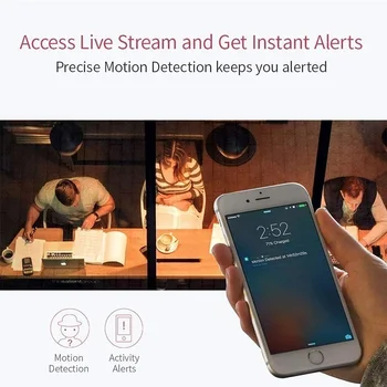 Casa noua Camera 1080p AI Alimentat Baby Monitor FHD de Detectare a Omului de Securitate Supraveghere cu Viziune de Noapte Nor International Version