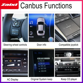 Android Auto Multimedia player Pentru Lexus CT 200h CT200h 2011 2012 2013 2016 2017 2018 GPS Navi Harta Stereo Ecran IPS
