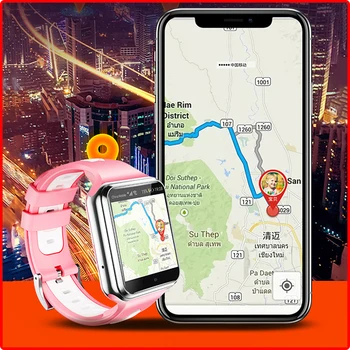 Copilul Student Cadou Smartwatch 4G Copii Ceas Android Telefon Apel Video Anti-a Pierdut Localizare GPS APP Descărcați Copii Îngrijire Ceas de mână
