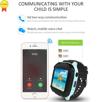 2019 Copii Inteligent Ceas de mână de Moda Nou GPS Tracker pentru Băieți și Fete cu Camera Ceas Inteligent Relogio SmartWatch Android Telefon