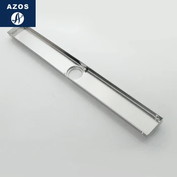 AZOS oțel inoxidabil SUS304 apă Adâncă de etanșare podea scurgere duș Rapid drenaj Deodorant/Fast drenaj 1000*68mm dreptunghi