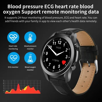 2021 Nou Ecran Tactil Complet de Fitness Tracker Ceas Inteligent Bărbați Heart Rate Monitor Tensiunii Arteriale Smartwatch pentru Android IOS