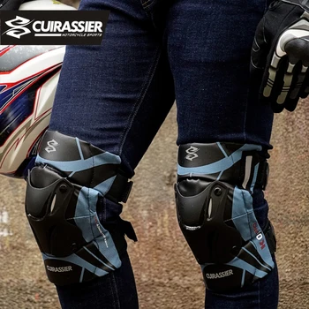 Cuirassier K01-3 Motocross genunchiere Moto Protecție Echitatie Cot Garda Motocicleta Motocicleta de Curse Off-road Printball genunchiere
