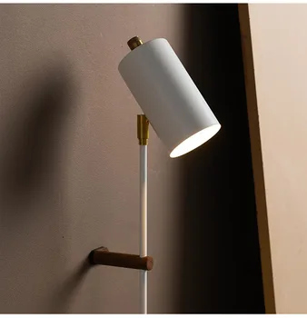 Led-uri moderne minge de sticlă lumini de perete deco maison wandlamp luciu dormitor, camera de zi lampa