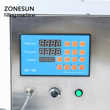 ZONESUN Magnetic Pompa de Parfum, Alcool, Peroxid de Hidrogen Ulei Esențial Electric de Control Digital Sticla Lichid de Umplere masini