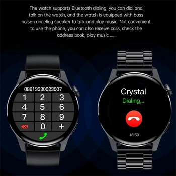 LIGE Nou de apelare Bluetooth Ceas Inteligent Oameni Complet Tactil Sport Fitness Ceasuri Impermeabil Rata de Inima Bandă de Oțel Smartwatch Android iOS