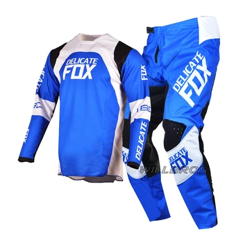 2022 Jersey Pant Combo 180 De Lux Delicat Fox Murdărie Motocross de Biciclete de Viteze Set MX Echitatie Off-road de Curse de Ciclism Biciclete
