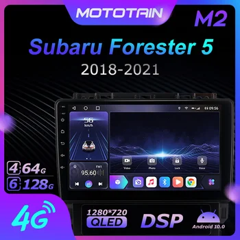 Ownice 6G+128G Android 10.0 Radio Auto Pentru Subaru Forester 5 2018 - 2021 Player Multimedia Audio Video 4G LTE GPS Navi